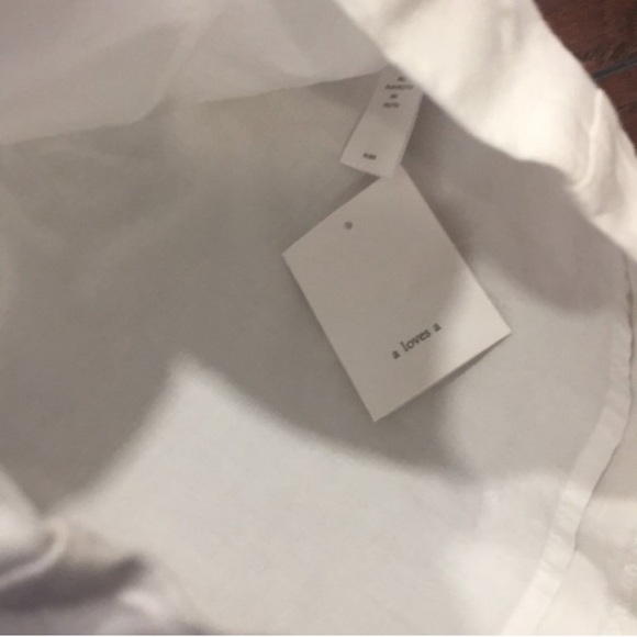 NWT Anthro A loves a optic white shorts - Picture 4 of 8